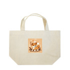 dcgnori／ワンコ画像の柴犬、縄文☆彡古代くん Lunch Tote Bag