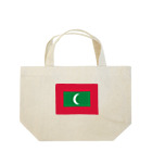 お絵かき屋さんのモルディブの国旗 Lunch Tote Bag