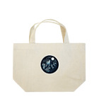 psychedelic mountainのmountain Lunch Tote Bag