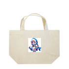 WING_0101の和風サメちゃんグッズ Lunch Tote Bag