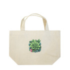 green artist のプランツパラダイス多肉 Lunch Tote Bag