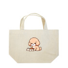 Tokyo_Doodleのもふもふアプリコット　トイプードル　たべる Lunch Tote Bag