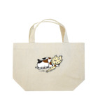 ししゃもねこ社の猫ガクブルししゃもねこ Lunch Tote Bag