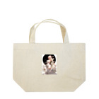 AQUAMETAVERSEの女性と白い花　なでしこ1478 Lunch Tote Bag