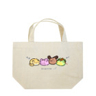 まんまるいやしどうぶつ🍀のおねんね💤 Lunch Tote Bag