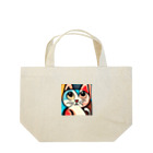 T2 Mysterious Painter's ShopのMysterious Cat ランチトートバッグ