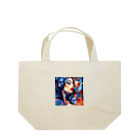 Carpe DiemのWomen who listen to music Lunch Tote Bag