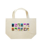 FuchsiaArtのCats Mood Lunch Tote Bag