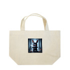 takoyakimagicの可愛いうさぎが悪そうな表情でダバコ Lunch Tote Bag