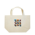 MAKOTO1109のこのかわいいハムスターの写真をチェック！ Lunch Tote Bag