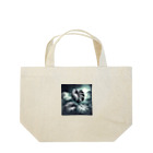 モンモンのモンステラのデザイングッズ Lunch Tote Bag