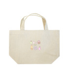 zizimaru104の動物集合（´(ｪ)｀） Lunch Tote Bag