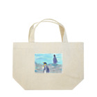 つぎのラピス島ペンギン Lunch Tote Bag