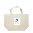 かわいい小物 kawaiikomonoの優しい色のボーイッシュ Lunch Tote Bag