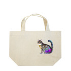 yucca-ticcaの猫 キジトラ Lunch Tote Bag
