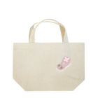 Jackalope Houseのツノアリウサギアジサイモドキウミウシ 桃色ver. Lunch Tote Bag