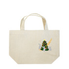 Rabbitflowerのうさのクリスマス Lunch Tote Bag