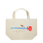ENFAB DESIGN WORKSのレッドローズ Lunch Tote Bag