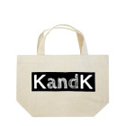 K and K companyのKandKロゴ ランチトートバッグ