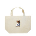 ネコネコ笑店 -Cat Goods Store-のDrねこ丸No1 ランチトートバッグ