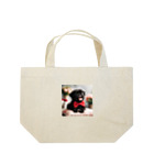 黒パグ🖤Black Pug laboratory🖤のcute Pug series Lunch Tote Bag