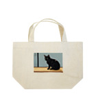 shoshiの黒猫グッツ Lunch Tote Bag
