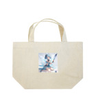 ロイ@イラストレーターHEXANFT販売美麗イラスト描きますの氷の妖精 Lunch Tote Bag