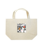 YF_familleの雪だるま Lunch Tote Bag