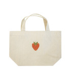 シンプル 組み合わせ用 ファッションのシンプル いちご Lunch Tote Bag