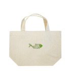 mumusの魚　green Lunch Tote Bag