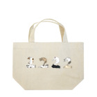 kaoru@nekomangakakuyoのにゃーにゃーにゃーにゃー猫ズ Lunch Tote Bag