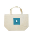 かにたろうのしろねこ Lunch Tote Bag