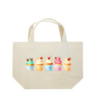 AMA14のカラフルなカップケーキ🧁 Lunch Tote Bag