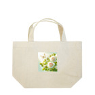 Rパンダ屋の「白薔薇」グッズ Lunch Tote Bag