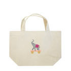 Mumu’s Rubyのかわいいサーカス団のゾウさん Lunch Tote Bag