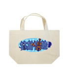 まなclarinetの青ねこカルテット Lunch Tote Bag