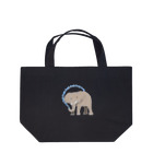 LalaHangeulのアフリカゾウさん　ハングルバージョン Lunch Tote Bag