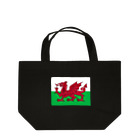 お絵かき屋さんのウェールズの旗 ランチトートバッグ