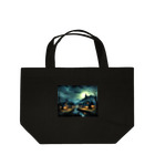 studio eizoの夜に輝く美しい村の光景 Lunch Tote Bag