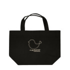 文鳥Familyの小鳥のラインアート② Lunch Tote Bag