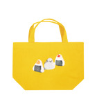 わんちゃのイラストアイテムのおむすび Lunch Tote Bag