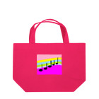 みょん-みょんの🌈虹の音符🌈 ランチトートバッグ