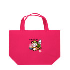 旅猫王子れぉにゃん👑😼公式(レイラ・ゆーし。)のタヌキそば⭐れぉにゃん Lunch Tote Bag