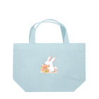 🌸hanausa🐰のうさぎとドーナツ２ Lunch Tote Bag