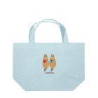 RockgenのLelebaras カピバラのウクレレ兄弟 Lunch Tote Bag