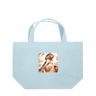 かるるんショップの桜と新人歌手と　 Lunch Tote Bag