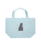 moca🥕の冬毛のお馬さん(青鹿毛) Lunch Tote Bag