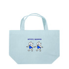 ハナのお店の猫のシンクロ Lunch Tote Bag