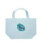 ari designの星と泳ぐシロナガスクジラ Lunch Tote Bag