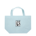 kazu_gの私は猫が好き!（淡色用） Lunch Tote Bag
